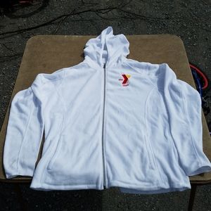 Port Authority womens XXL YMCA staff hoodie (D1GM)